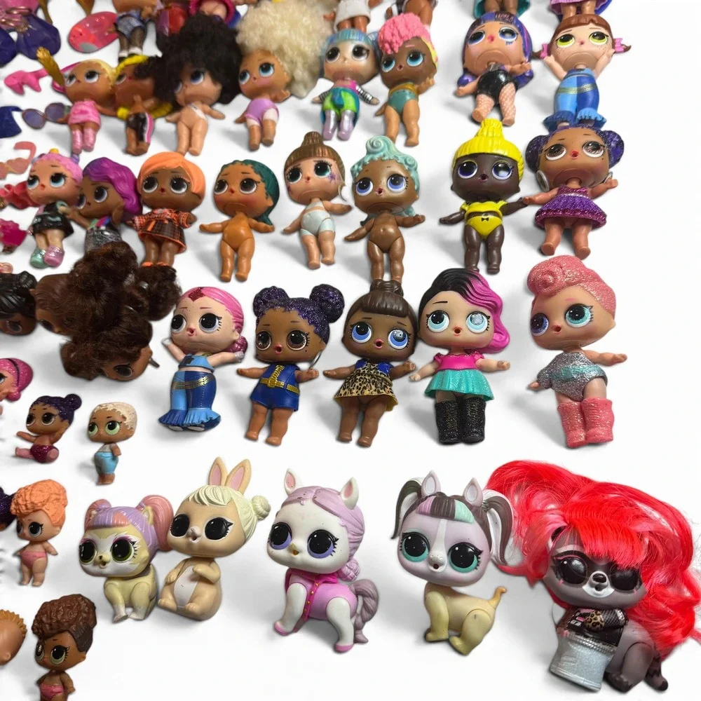 LOL Surprise Doll Lot Massive Collection RARES Figures Pets Accessories Bottles
